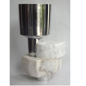 Elegant Modern Aluminium Marble Serving Bowl Decorative Tableware Stylish Steel and <b>Metal</b> <b>Plate</b> Accent for Dining Table Decor - Product Image 4