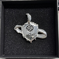 Colgante CZ con forma de nube de galaxia nebulosa helada para hombre, estilo hip hop, circonita 5A brillante, estilo rapero, suministro de fábrica