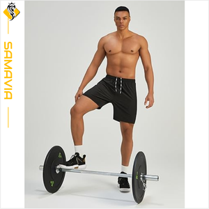 Bermuda personnalisé pour hommes, short de course respirant à séchage rapide, vêtements de sport d'entraînement avec poches - Product Image 6