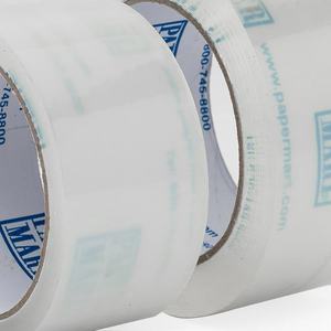 Super <b>Clear</b> BOPP Adhesive <b>Tape</b> for Bag Sealing Water Activated and Waterproof for Carton Sealing - Product Image 3