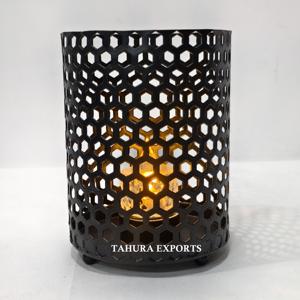 Porte-bougie décoratif 2026, porte-bougie en métal unique et détaillé, fait à la main, pour le salon, la table, décoration d'accent pour la maison - Product Image 6