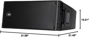 <strong>Active</strong> On New RCF HDL 20-A 1,400-watt Dual 10-inch <strong>Active</strong> <strong>Line</strong> <strong>Array</strong> Module