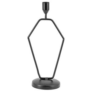 Ensemble de bougeoirs coniques en fer forgé à la main, style minimaliste, noir mat, hauts, pour décoration de maison moderne, mariage - Product Image 5