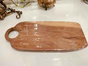 Primera calidad clásica grande 16*7*0,5 pulgadas tabla de cortar de madera frutas y verduras plato para picar/servir - Product Image 3