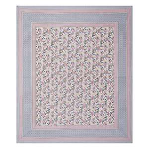 Juego de Sábanas de Algodón 100% con Diseño Floral Rosa Perla y 2 Fundas de Almohada (ADB1453) - Product Image 4