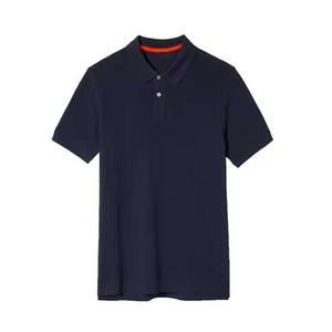Polos Opulence para hombre con acabado brillante de tela de mezcla de seda y ajuste a medida para una sofisticación de alta gama - Product Image 5