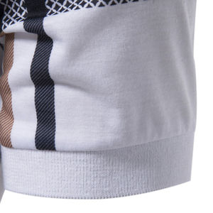 T-shirts polo respirants haute tendance fabriqués avec un tissu unique à vendre t-shirts polo au design unique pour hommes service OEM - Product Image 3