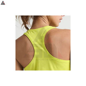 เสื้อกล้ามผู้หญิงคุณภาพสูง ผ้าฝ้าย 100% น้ำหนักเบา ไม่เป็นขุย ระบายอากาศดี ดีไซน์ตามสั่ง ทรงหลวม บริการ OEM - Product Image 2