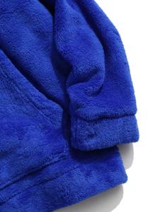 2025 High Quality Wholesale New Design <b>Men</b> <b>Sherpa</b> <b>Hoodies</b> Custom Color Kangaroo Pockets Winter Oversized Lightweight Custom Logo - Product Image 2