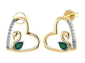 Conjuntos de colgantes elegantes de 18 quilates de joyería fina y elegante de la mejor calidad para negocios en línea y exportación con certificación IGI al por mayor - Product Image 6