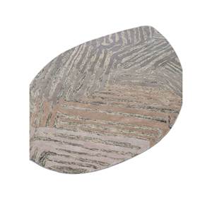 Blue Hand Tufted <b>Wool</b> Viscose Pathways Rug Geometric for Home Living Hallway Entryway 9x12 Rectangle Plush Carpet-Tra-1299 - Product Image 2