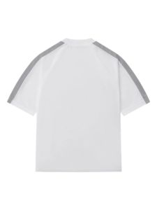 T-shirts graphiques vintage activés par la sueur pour hommes, 100% coton, Streetwear en éponge, poids lourd, entraînement de gymnastique, surdimensionné, solide - Product Image 2