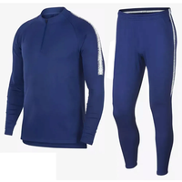 Survêtement de sport pour homme imprimé par sublimation, polyester 300 grammes, col roulé, manches longues, fermeture éclair intégrale, logo personnalisé sportif