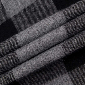 Camisa de franela clásica de moda para hombre, 100% algodón, diseño sólido antiarrugas, manga larga, botón superior, primavera personalizable - Product Image 5