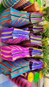 Bolsas de compras de PP reutilizables de plástico de nailon reciclado sostenible de la India, bolsa de lavandería del mercado de la India, suministro a granel - Product Image 2