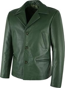 Blouson en cuir de mouton véritable Blouson en cuir de moto pour hommes Blouson en cuir véritable de meilleure qualité pour hommes High Street - Product Image 2