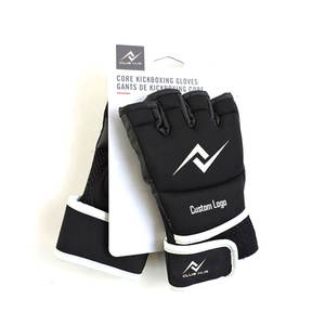 Core Kickboxing Gants Noir pour Hommes Vente en Gros Conception Personnalisée Logo Professionnel Core Kickboxing Gants - Product Image 4
