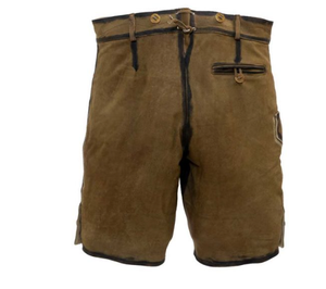 Lederhosen Bavarian lederhosen แบบคลาสสิกสำหรับผู้ชายขายส่ง - Product Image 4