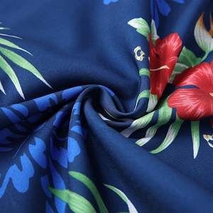 Conjuntos de chándal para hombre: Pantalones cortos de punto con cintura elástica, camisas casuales con botones, conjuntos deportivos, trajes hawaianos cómodos para el verano. - Product Image 6