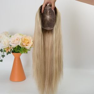 6x6 balayage ยอดมนุษย์ผมคนยุโรปสำหรับผมบางผมสีบาลายาจวาดคู่ลูกแพร์รูปร่างท็อปเปอร์ความหนาแน่นต่ำ - Product Image 4