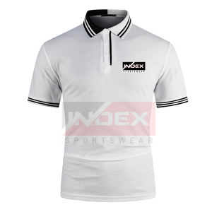Logotipo personalizado de alta calidad, transpirable, de talla grande para hombre, para Polos, precio premium con ajuste cómodo - Product Image 1