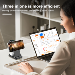 Station de charge rapide magnétique pliable 3-en-1 portable avec <span class=keywords><strong>prise</strong></span> escamotable 2025 pour <span class=keywords><strong>iPhone</strong></span> 17 <span class=keywords><strong>Pro</strong></span> <span class=keywords><strong>Max</strong></span> - Product Image 3