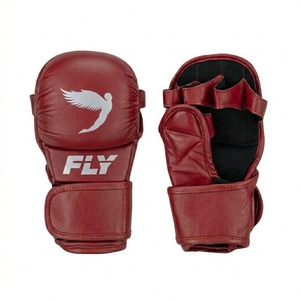 ถุงมือฝึกซ้อม MMA Fly Shadow สีเขียว แบบครึ่งนิ้ว กันลื่น ระบายอากาศได้ดี เหมาะสำหรับการฝึกซ้อมกลางแจ้งและการต่อสู้ MMA - Product Image 5
