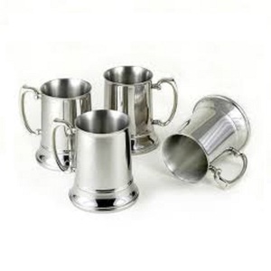 Premium métal et verre vin ensemble Cocktail Barware avec paille pour la maison Restaurant mariage Table haut décor cadeau verres - Product Image 1