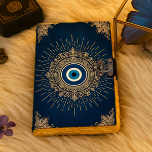 พิมพ์ทำด้วยมือนิตยสารหนังตาชั่วร้ายหนังสือกระดาษตกแต่งแนววินเทจหนังสือเวทมนตร์สมุดปกแข็งทางจิตวิญญาณสำหรับเป็นของขวัญ - Product Image 2