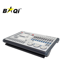 Barato sostenible Titan 8A DMX512 Metal Disco boda móvil etapa luz consola DMX512 controlador de atenuación