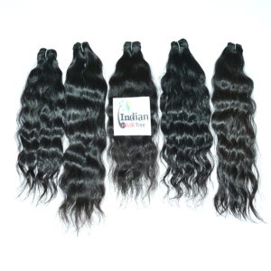 Extensions de cheveux humains vietnamiens naturels de qualité supérieure, bruts, non traités, alignés sur les cuticules, double trame, style lâche et profond, bouclés - Product Image 1