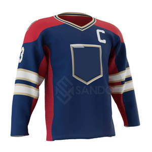 เสื้อกีฬาฮอกกี้น้ำแข็งสั่งทำจากผู้ผลิตโดยตรง - Product Image 1