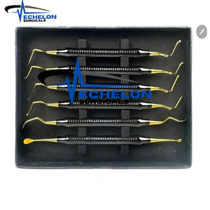 เครื่องขูดหินปูนแบบฝังเครื่องมือทางทันตกรรมโดยการผ่าตัดแบบไร้นิ้วเคลือบไทเทเนียม - Product Image 6