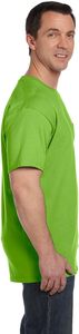 Vente en gros T-shirts décontractés en coton pour hommes T-shirt surdimensionné à manches courtes avec col en O et motif uni Impression DTG du logo pour hommes - Product Image 2