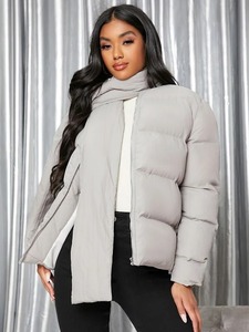 Chaqueta acolchada de mujer de calidad Premium, ropa informal, ropa cálida de invierno, chaqueta de burbuja de moda para mujer de secado rápido - Product Image 5