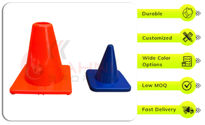 Conos de Entrenamiento de Estabilidad de PVC Suave para Niños, Base con Peso, Conos Educativos de Juego, Conos de Aprendizaje de PVC Suave de Primera Calidad para Niños - Product Image 4