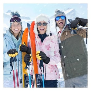 ที่ดีที่สุดคุณภาพราคาถูกอัตราฤดูหนาวหิมะฤดูหนาวถุงมือผู้ชายที่อบอุ่นกันลมกันน้ําสําหรับถุงมือสกีคุณภาพสูงสุดอัตรา - Product Image 4