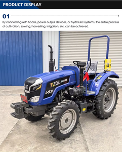 Tracteur agricole 100HP 120HP 140HP 4WD 4x4 avec cabine et moteur de base de tracteur agricole utilitaire AC pour l'agriculture - Product Image 2