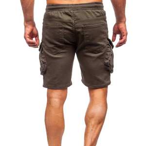 Short Cargo en coton pour homme 2024 Short Cargo décontracté multi-poches Cargo personnalisé personnalisable Short pour homme - Product Image 2