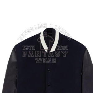 Vestes de basket-ball personnalisées FANTASY WEAR, style varsity de haute qualité, veste Letterman classique avec design de basket-ball - Product Image 4