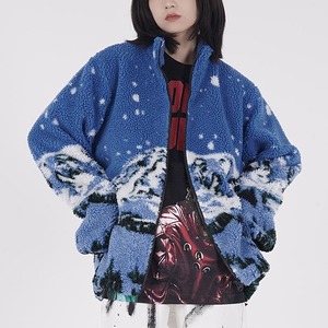 Veste en polaire unisexe de haute qualité, sur mesure, avec col montant, logo sur le devant, 100% polyester, fermeture éclair intégrale, respirante, coupe-vent - Product Image 3