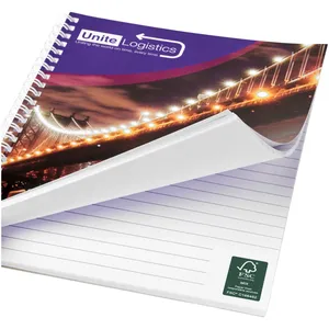 Desk-Mate <b>A5</b> Personalized Promotional Notebook Customizable Merchandising <b>Notepad</b> - Product Image 4