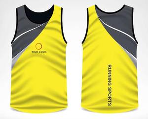 Camiseta sin mangas de sublimación para hombre hecha a medida de la mejor calidad, nuevo estilo informal cosido, antiarrugas y transpirable, venta al por mayor, impresión personalizada - Product Image 1