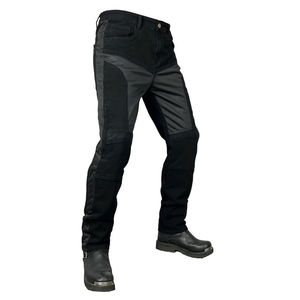 D-Ride Moto Jeans de moto confortables pour motard, denim, armure amovible, maille respirante, séchage rapide, sécurité de conduite, tourisme, tout - Product Image 1