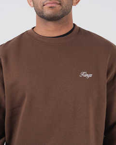 Hombres Oversize 100% Algodón Pullover Entrenamiento Drop Shoulder Hombres Cuello redondo Sudadera - Product Image 6