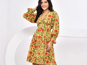Vestido informal de ajuste clásico para mujer con una Falda fluida y diseño tranquilo, ideal para el hogar o las actividades diarias - Product Image 5