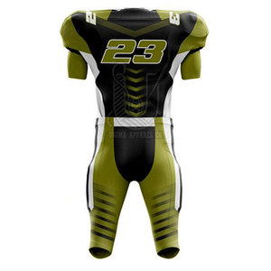 ชุดยูนิฟอร์มอเมริกันฟุตบอลแขนสั้นคุณภาพสูงสั่งทำพิเศษ ระบายอากาศได้ดี สำหรับผู้ชาย คุณภาพสูง เหมาะสำหรับทุกฤดูกาล - Product Image 2