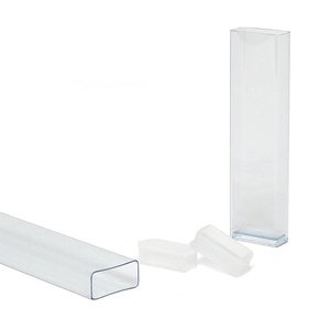 <b>Clear</b> Rectangular Food <b>Containers</b> with Lids (Caps Sold Separately) for Commercial Use - Product Image 2