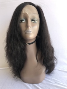 Extensiones de Cabello Humano Virgen sin Procesar, con Cutícula Alineada, Suaves y Sedosas, de 18 Pulgadas, con Encaje Transparente, Onduladas, Completas, para Venta al por Mayor - Product Image 3