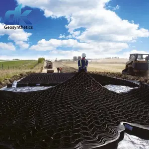HDPE Geocell Driveway For Road And Slope Protection HDPE Geocell Gravel Grid Geocells